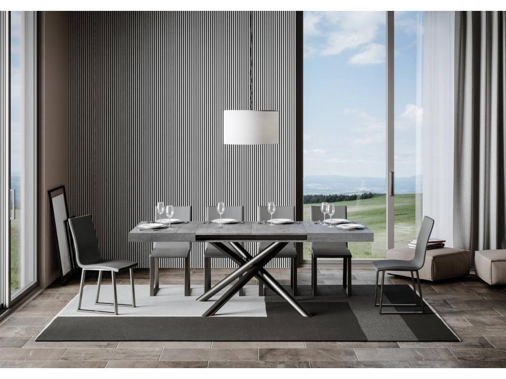 Gray Table, 90 x 130 cm