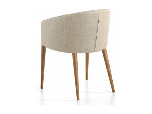 Black Fabric Accent Chair - dlz1766461806097