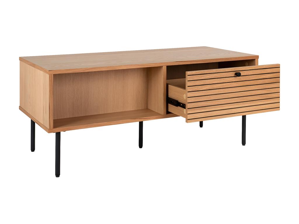 Brown Coffee Table, 100 x 50 x 45 cm