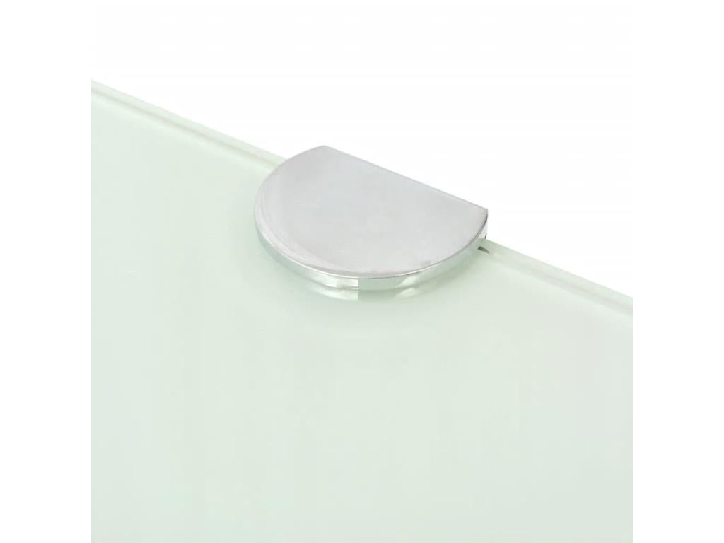White Glass Home Furniture, 45 x 45 cm