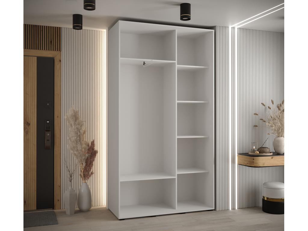 Black Wardrobe, 130 x 45 x 235.2 cm