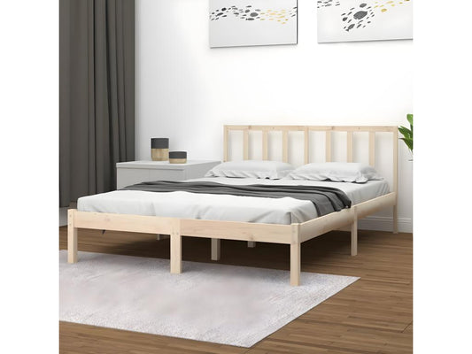 Brown Solid Wood Mattress, 160 x 200 cm