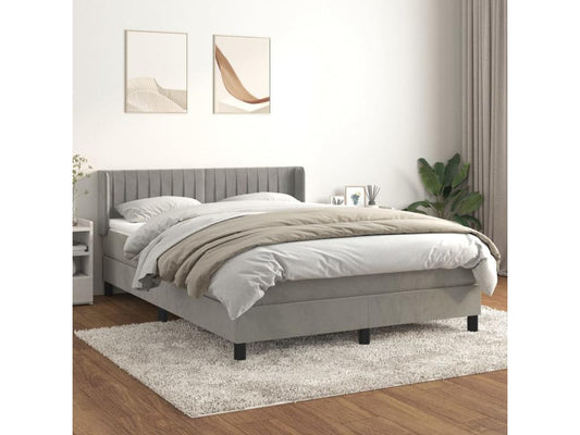 White Velvet Mattress, 140 x 200 cm