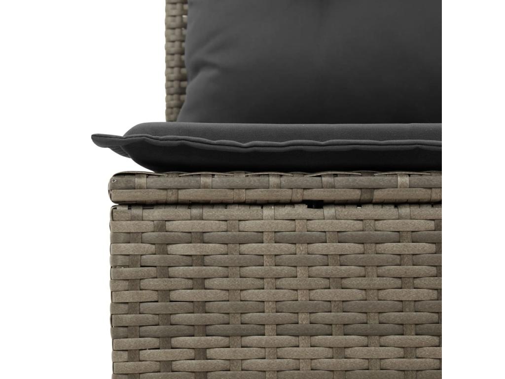 Gray Woven Resin Wicker Outdoor Furniture Set - dlz1766461578518