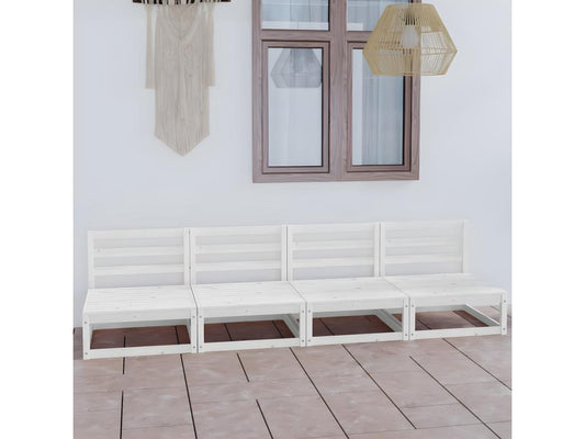 White Pine Wood Sofa