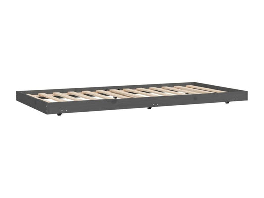 Gray Pine Wood Mattress, 75 x 190 cm