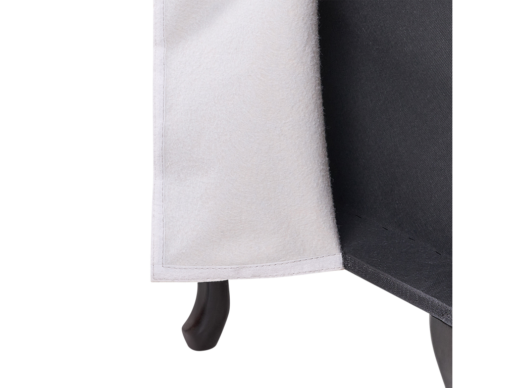 Gray Velvet Chaise Lounge