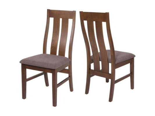 Brown Fabric Accent Chair - dlz1766461428036