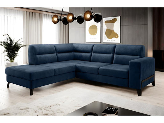 Blue Velvet Sofa Bed - dlz1766461426030