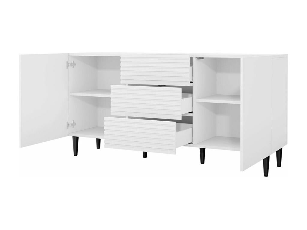 Black Dresser, 76 x 156 x 40 cm