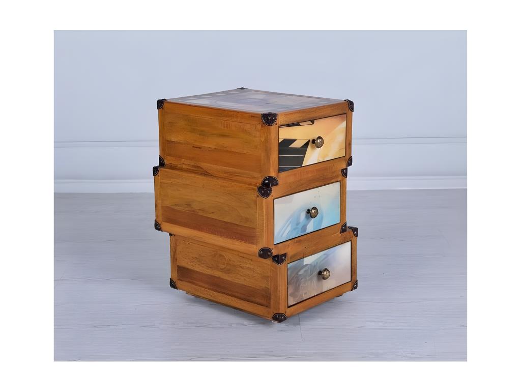 Brown Dresser, 38 x 55 cm