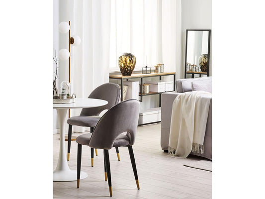 Gray Velvet Home Furniture - dlz1766461878119