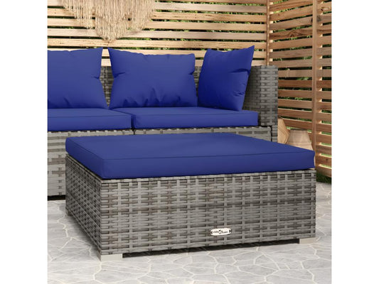 Gray Woven Resin Wicker Home Furniture, 70 x 70 x 30 cm