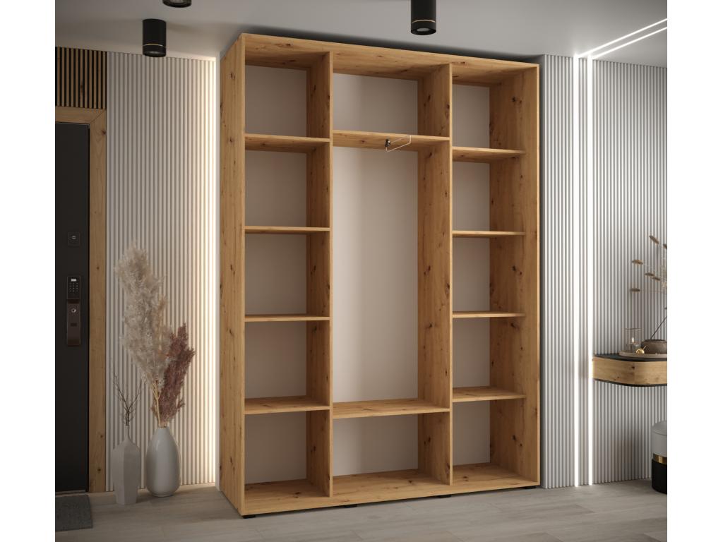 Brown Wardrobe, 170 x 45 x 235.2 cm