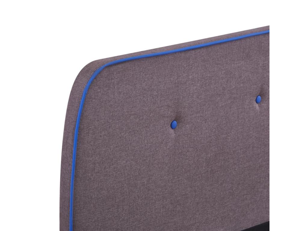 Natural Fabric Bed, 180 x 200 cm