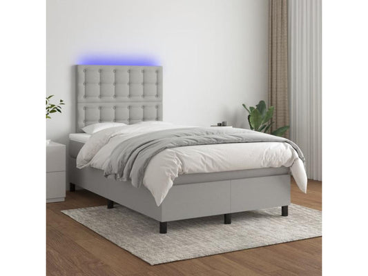 Gray Fabric Mattress, 120 x 190 cm
