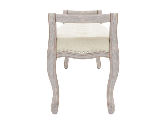 Beige Bench, 110 x 45 x 60 cm