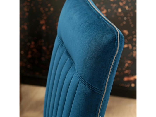 Blue Velvet Chair