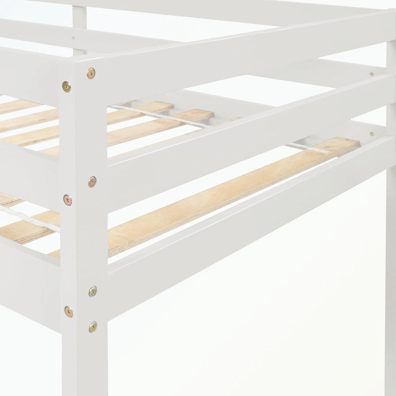 Loft bed with staircase,twin size