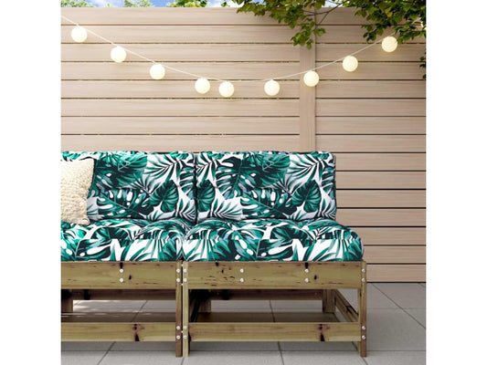 Brown Pine Wood Sofa - dlz1766461879865