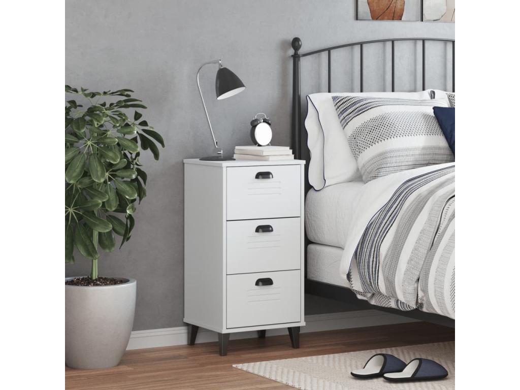 White Engineered Wood Table