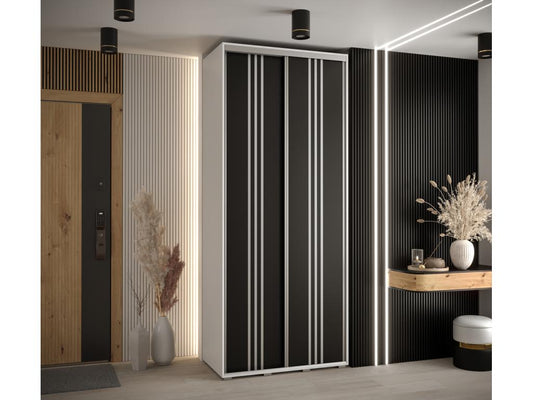 Black Wardrobe, 100 x 45 x 235.2 cm