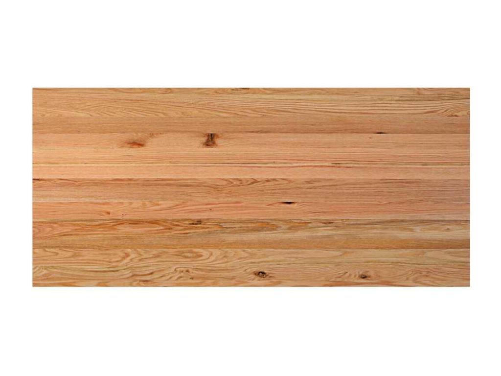 Brown Oak Wood Dining Table