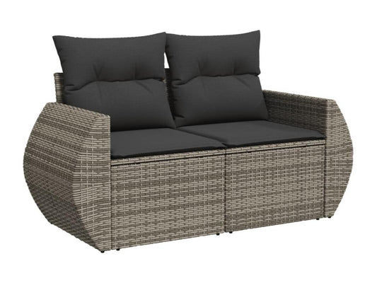 Gray Woven Resin Wicker Outdoor Furniture Set - dlz1766461063355