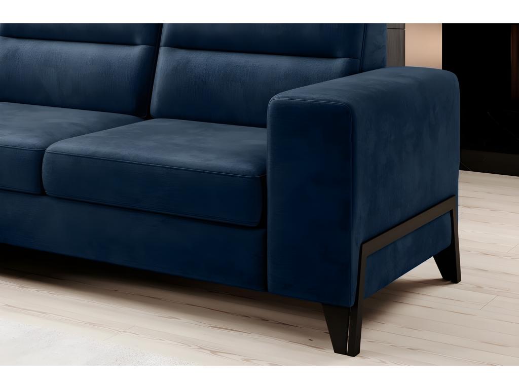 Blue Velvet Sofa Bed - dlz1766461426030