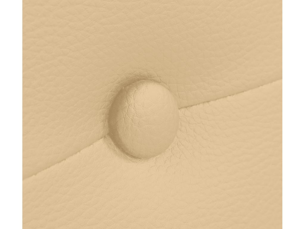 Faux Leather Bed, 135 x 50 cm