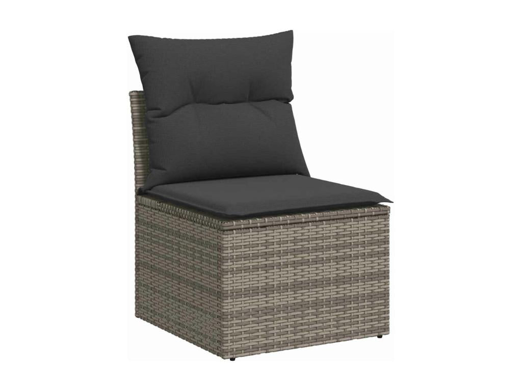Gray Woven Resin Wicker Outdoor Furniture Set - dlz1766461497637
