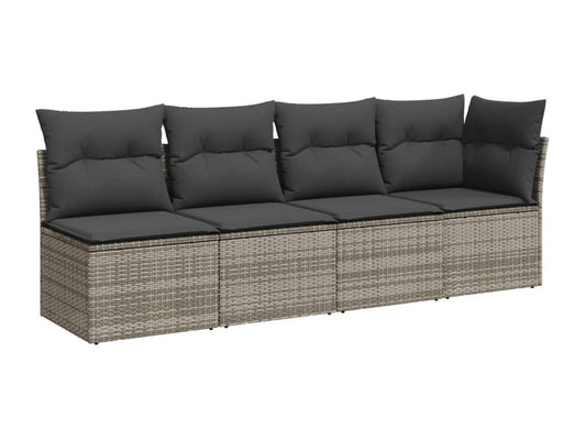 Gray Woven Resin Wicker Outdoor Furniture Set - dlz1766461578518