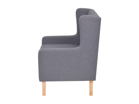 Gray Fabric Accent Chair - dlz1766461457933