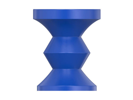 Blue Metal Side Table