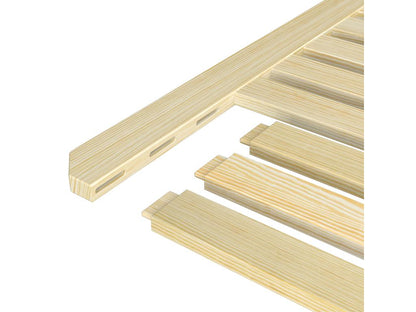 White Bed, 100 x 180 cm