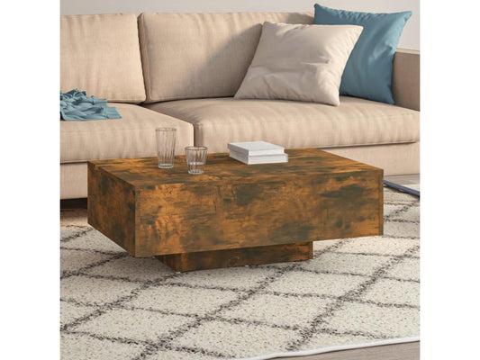 Brown Engineered Wood Coffee Table, 85 x 55 x 31 cm
