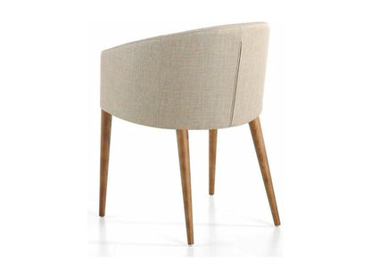 Black Fabric Accent Chair - dlz1766461806097