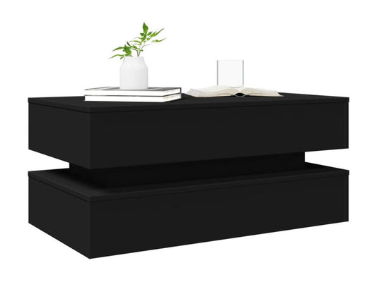 Black Coffee Table, 90 x 50 x 40 cm