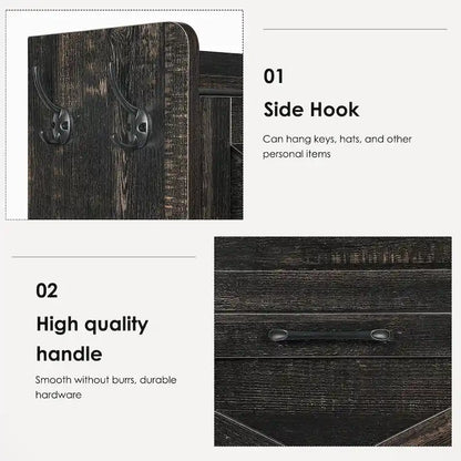 Shoe Cabinet, Entry Home Shoe Cabinet, Entrance Balcony Storage Cabinet, Large Capacity Shoe Rack, Grey