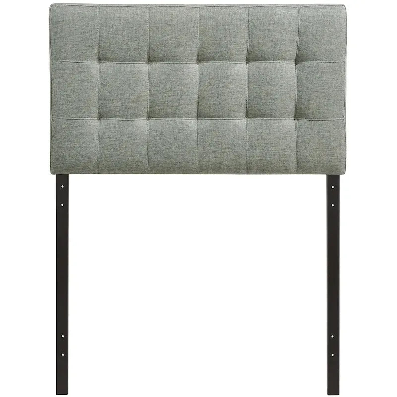 Ivory Lily Twin Fabric Headboard