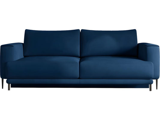 Blue Fabric Sofa Bed