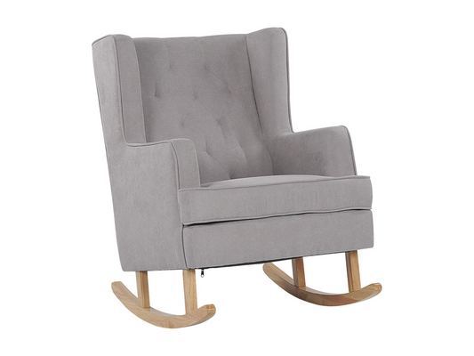 Gray Fabric Accent Chair - dlz1766461243005