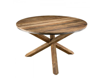 Brown Dining Table, 130 x 130 cm