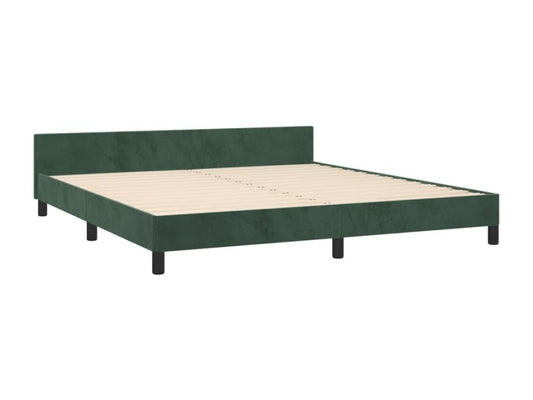 Green Velvet Bed Frame, 180 x 200 cm