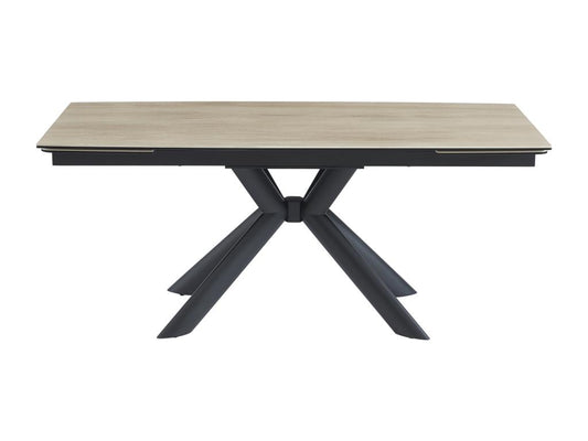 Black Metal Dining Table