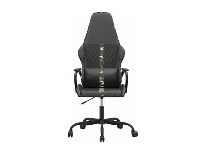 Black Faux Leather Chair - dlz1766461751330