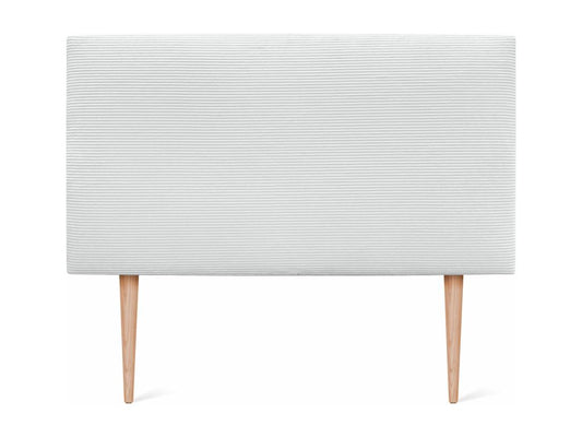 White Velvet Bed, 90 x 105 cm