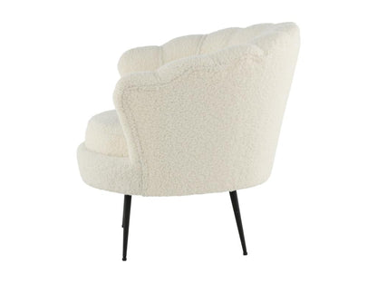 White Accent Chair, 83 x 77 x 76 cm