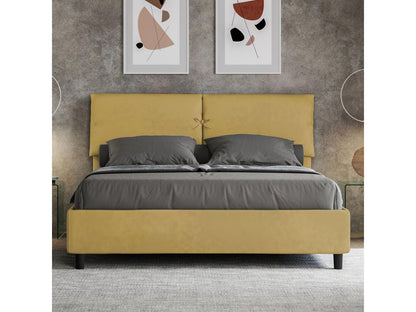 Yellow Bed, 160 x 190 cm