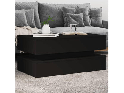 Black Coffee Table, 90 x 50 x 40 cm